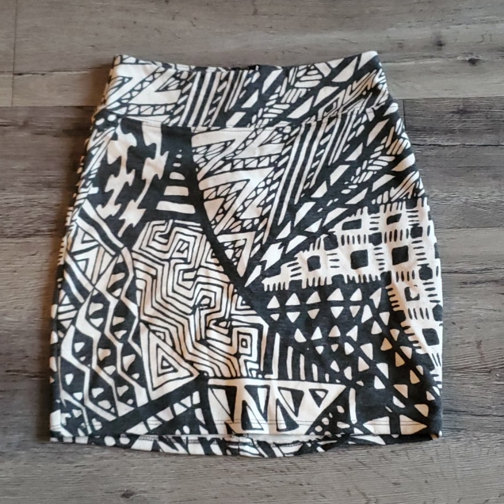 Silence + Noise Printed Mini Skirt - image 1